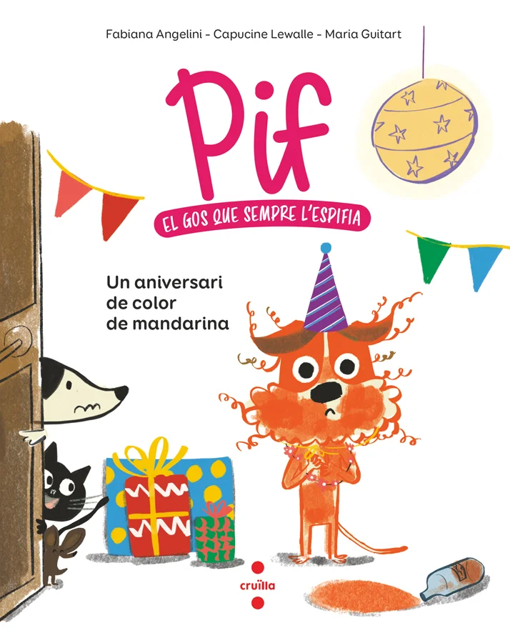 Avui el Pif vol lluir-se pel seu aniversari.Però no li ha sortit bé!Ha acabat amb el pèl de color taronja...Amb el seu cap de carbassano ha començ...