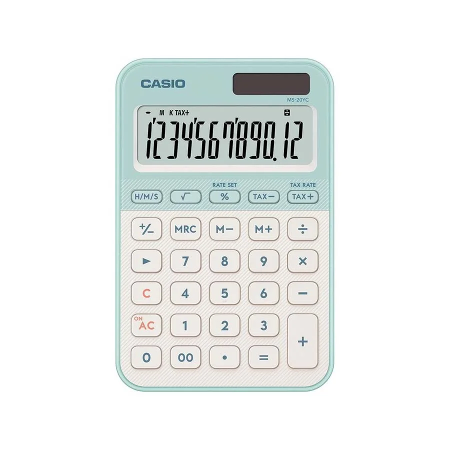 Calculadora Científica Casio MS-20YC LG verd menta