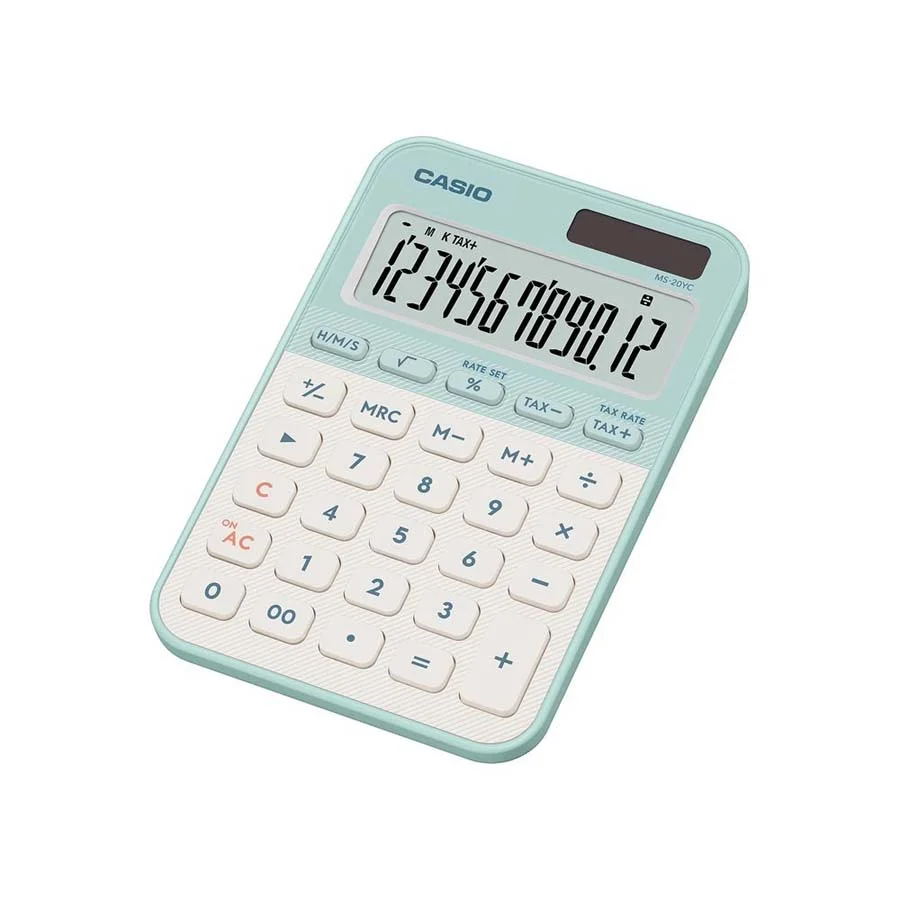 Calculadora Científica Casio MS-20YC LG verd menta