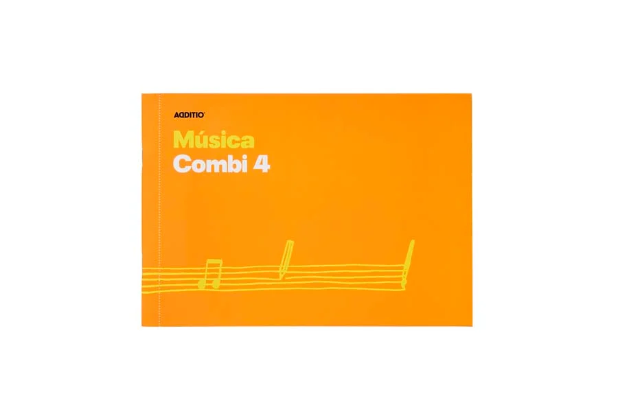 Llibreta Música Additio Combi 4 pentagrames