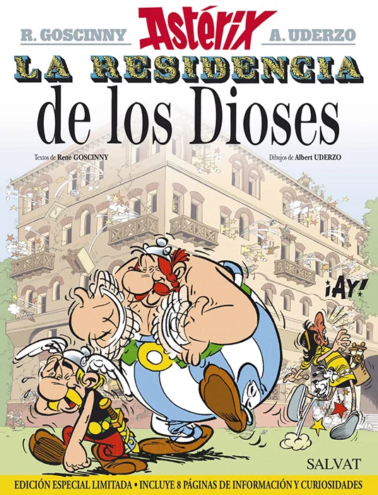 La clásica y conocida aventura de Astérix, en una edición especial limitada. Incluye una nueva cubierta y 8 páginas de extras llenas de informació...