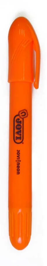Marcador de Cera Gel Jovi fluorescent taronja 12u