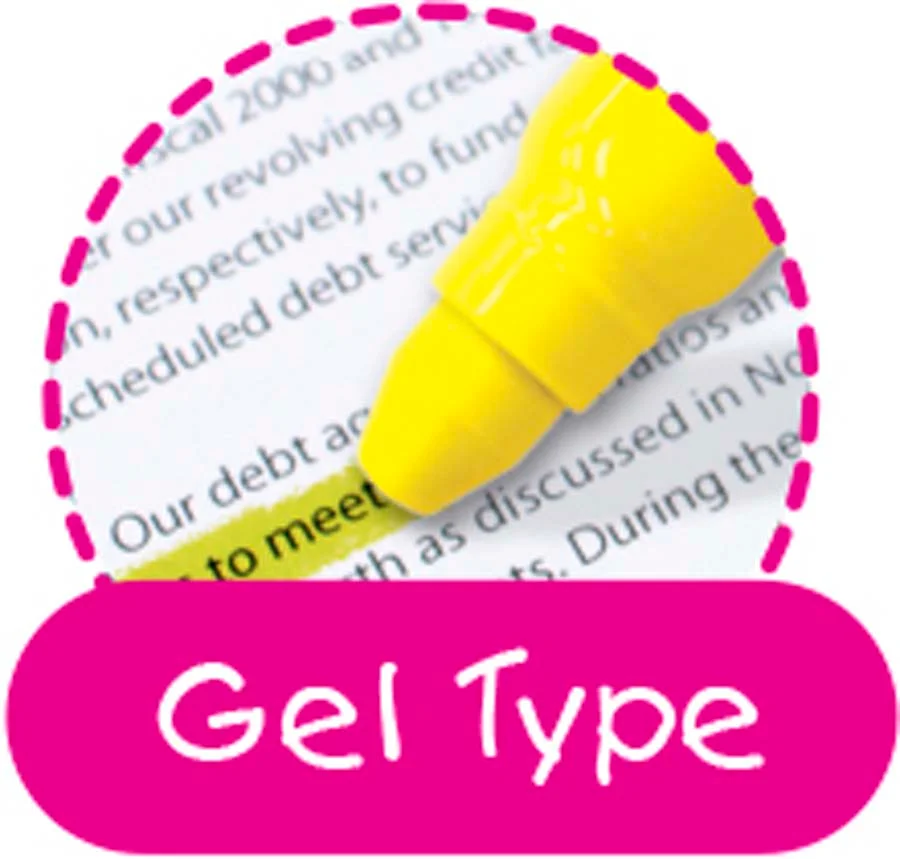 Marcador de Cera Gel Jovi fluorescent taronja 12u