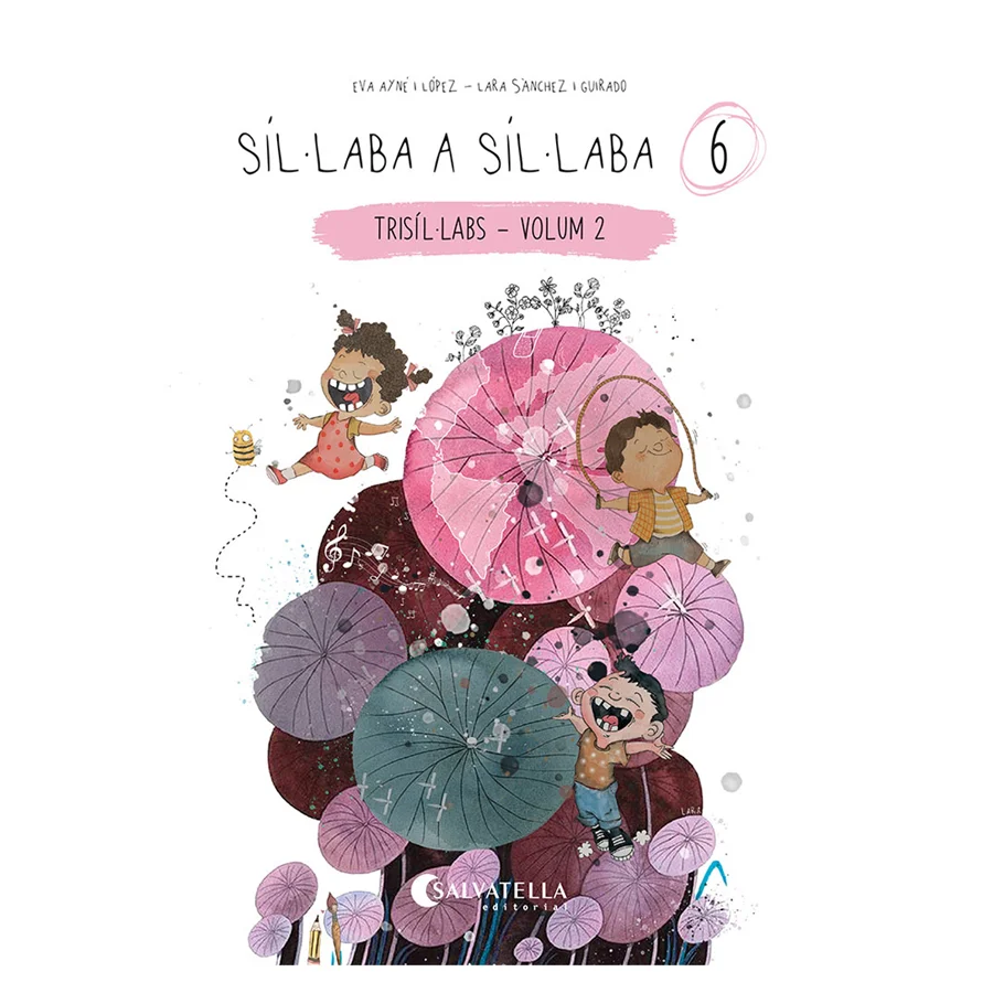 Número 6 de la col·lecció SÍL·LABA A SÍL·LABA, que és un conjunt de quaderns orientat a aquells infants que s'estan iniciant en el procés de la le...