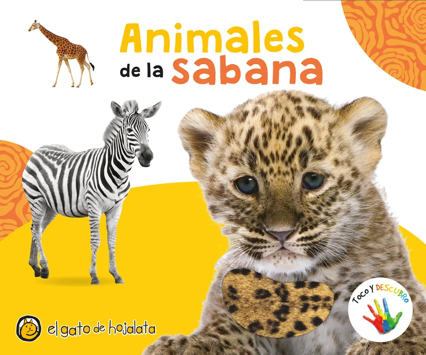 Este libro contiene imágenes reales de animales y distintas texturas en cada página, ideales para niños curiosos que aprenden mientras juegan. Let...