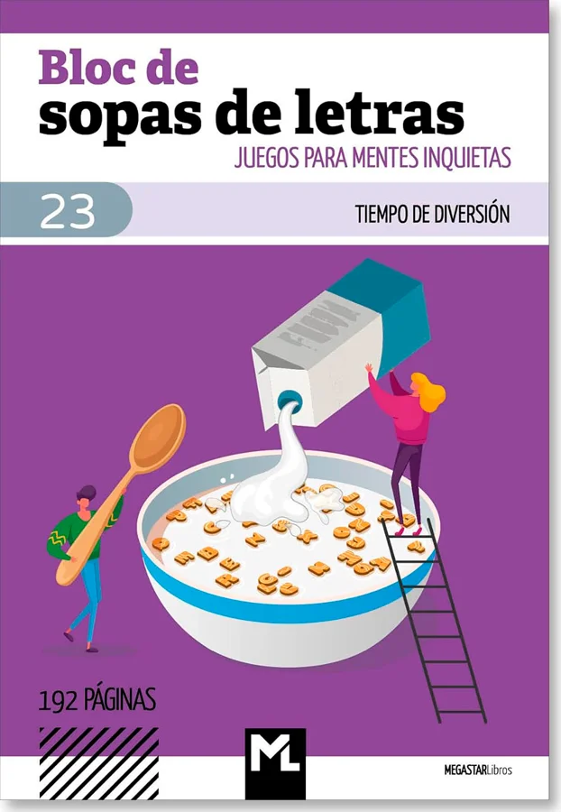 Disfruta de tus pasatiempos favoritos con el Bloc de sopas de letras de Megastar Libros, calidad garantizada. Descubre el resto de nuestros título...