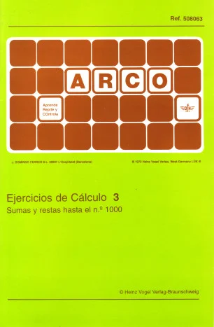 Arco Exercicis de Càlcul 3 Arco Exercicis de Càlcul 3