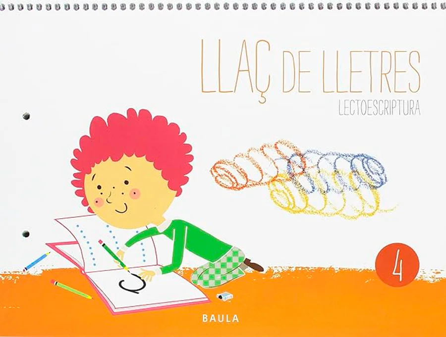Quadern per practicar la lectoescriptura orientat a alumnes d'Educació Infantil.
