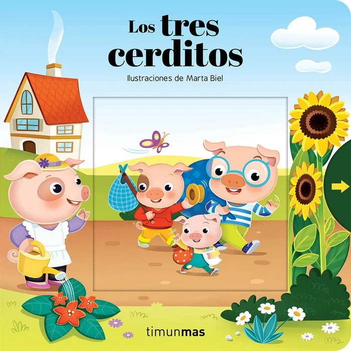 Los tres cerditos se van de casa para construirse un nuevo hogar?