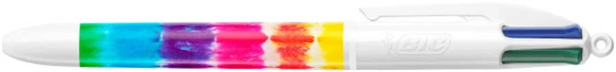 Bolígraf Bic 4 Colors Tie Dye