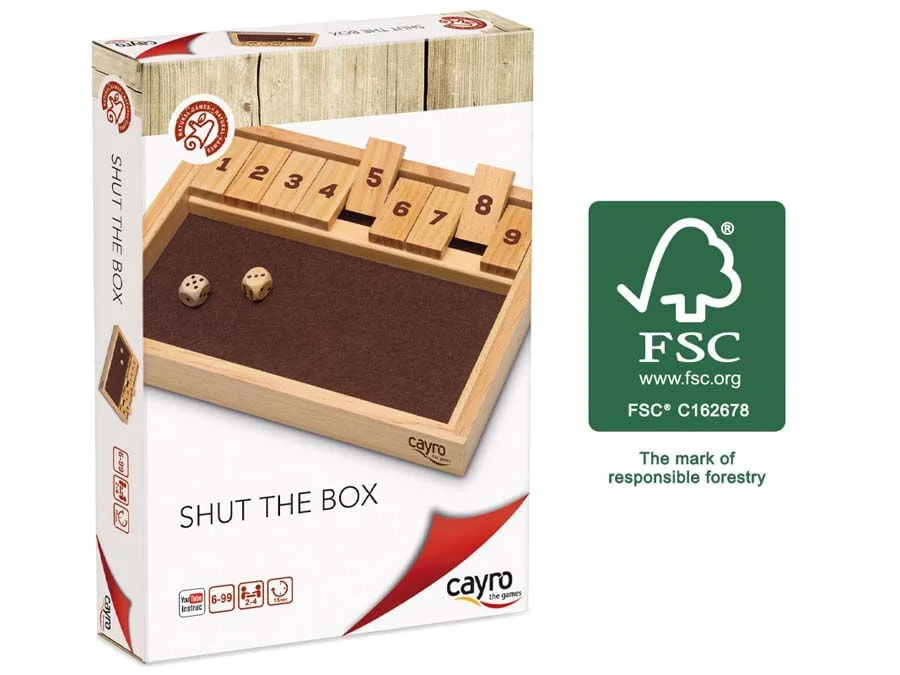 Shut the Box o Tanca la Caixa és un joc de càlcul amb daus on l'objectiu és tancar de cop totes les xifres que puguis. Guanya el jugador que acons...