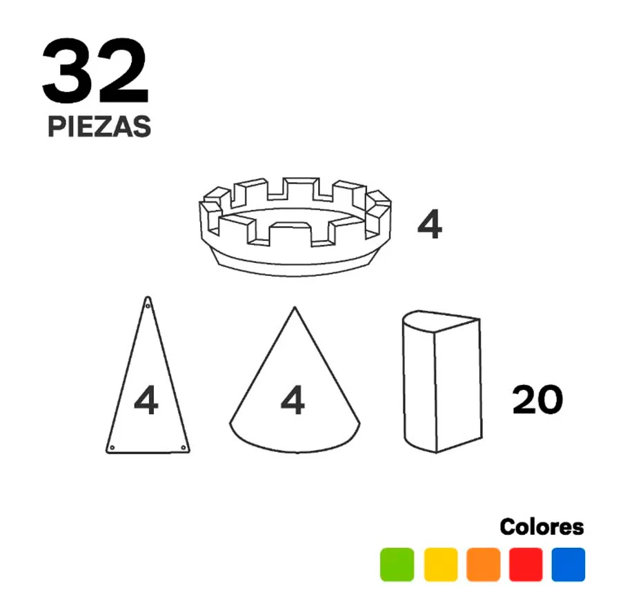Imanix Coet 32 peces Imanix Coet 32 peces