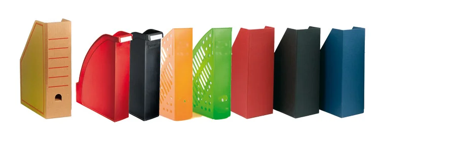 Porta-revistes Abacus L/F A4 transparent