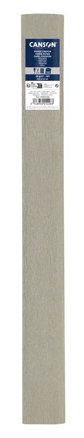 Rotlle Paper Crespó (Pinotxo) Canson 50x250cm gris acer