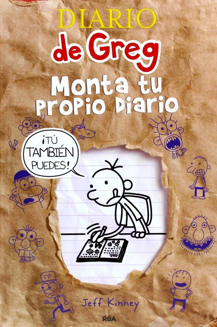 !Ahora cualquiera puede contar su vida, como el pringao de Greg! MONTA TU PROPIO DIARIO contiene ilustraciones originales, nuevo material y, ademá...
