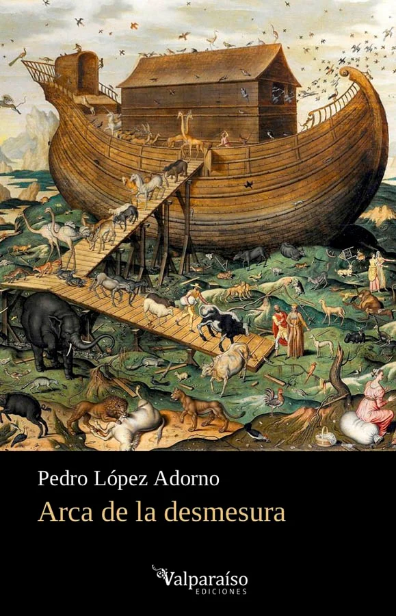 Usando como emblema simbólico a Noé y su arca, el poeta se enfrenta a su ''elegida insurrección'': navegar el diluvio que la escritura representa....