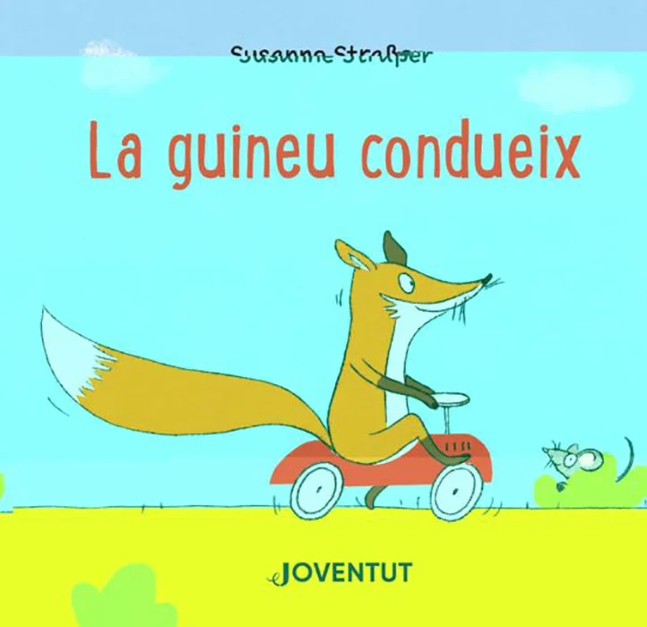 La guineu va amb cotxe a tot drap. Trontolla per la grava fent sotracs. Passa corrent els bassals. Xof, xof, xaf! Que divertit és esquitxar! La gu...