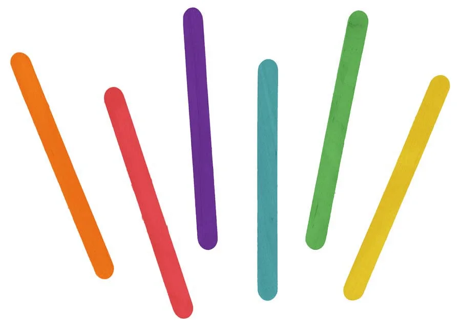 Pals de gelat de fusta Innspiro colors 150u