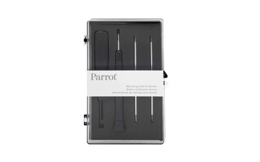 <p><strong>Kit d'eines Parrot Bebop Drone</strong><br><br>El kit d'eines inclou un tornavís Philips per desmuntar i tornar a muntar els motors, ai...