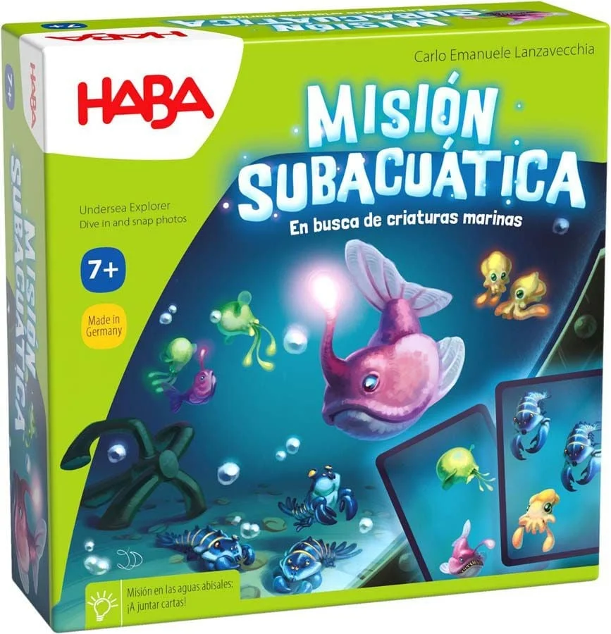 Submergeix-te en una emocionant aventura submarina! En aquesta trepidant partida, hauràs de reunir les criatures marines indicades pels daus abans...