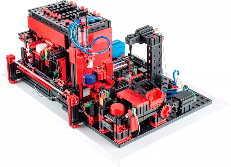 <p><strong>Fischertechnik Multiestación de procesamiento con horno de cocción 24V</strong><br><br>Kit educativo para trabajar la automatización y ...