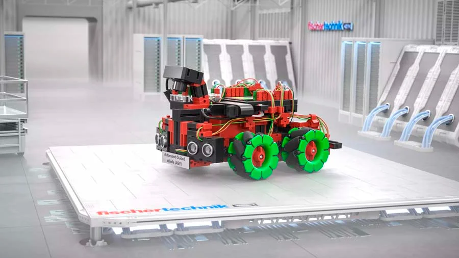 Fischertechnik APS Add On: Automated Guided Vehicle Fischertechnik APS Add On: Automated Guided Vehicle
