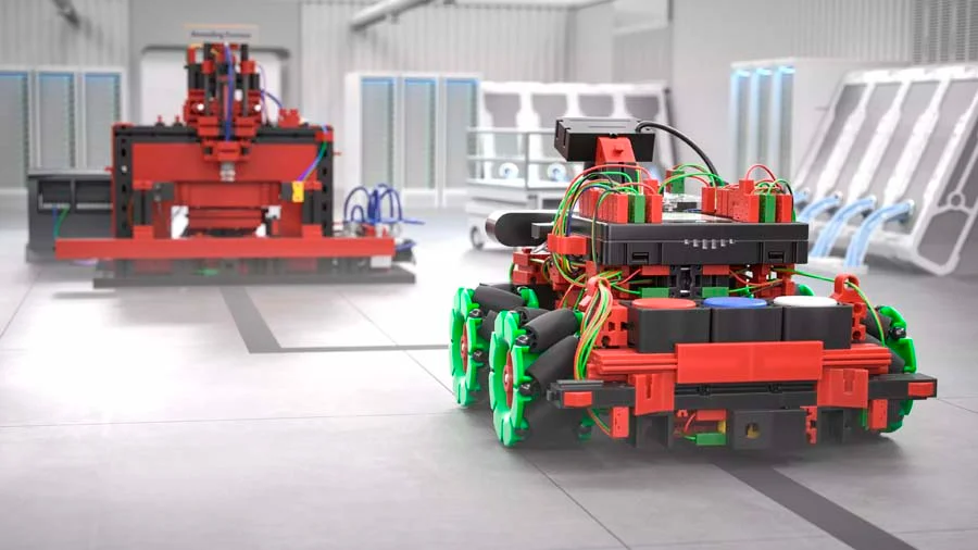Fischertechnik APS Add On: Automated Guided Vehicle Fischertechnik APS Add On: Automated Guided Vehicle