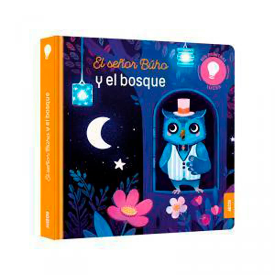 Cae la noche en el bosque. ¿Todos duermen? Yo no estaría tan seguro. ¿De quién pueden ser esos ojos que brillan...? ¡Abre este libro para descubri...