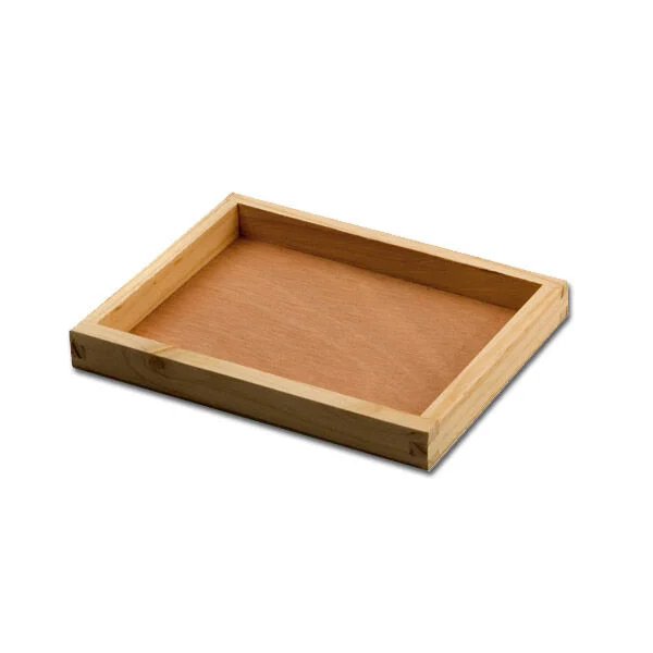 Safata de fusta Faibo 190x140mm natural