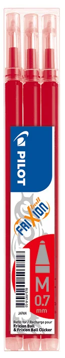 Recanvi Bolígraf Pilot Frixion vermell 3u