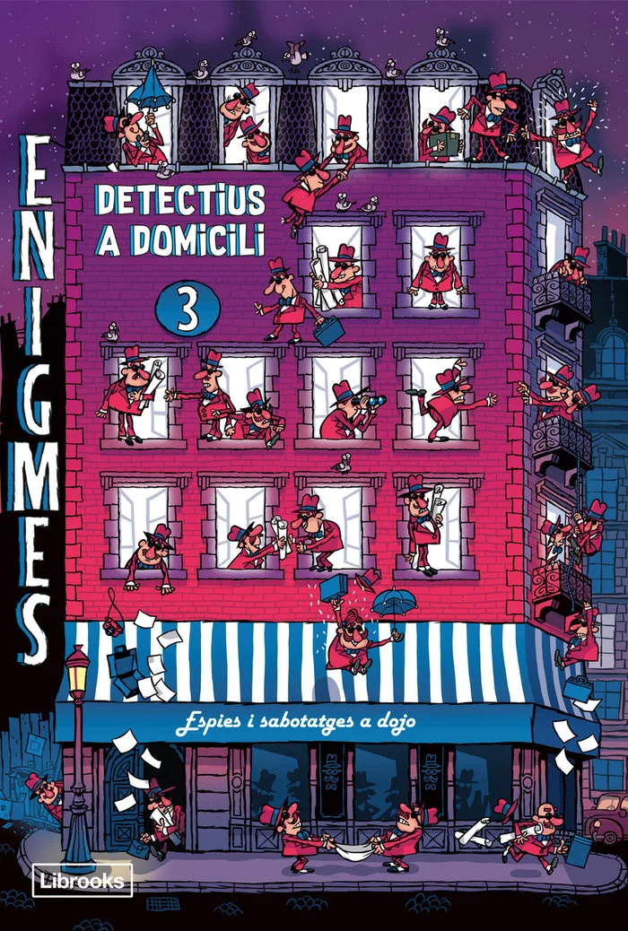 El tercer volum de la col·lecció d'èxit 'Enigmes. Detectius a domicili' arriba carregat de nous misteris, espies i sabotatges a dojo. Un llibre-jo...