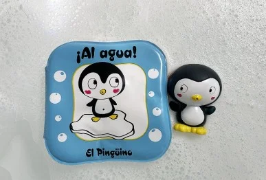 <p><B>Un libro de baño ideal para que los más pequeños se lancen al agua</B></P> <p><B>¿Vienes a jugar con el pingüino?</B></P> <p></P> <p><B>¡Inc...