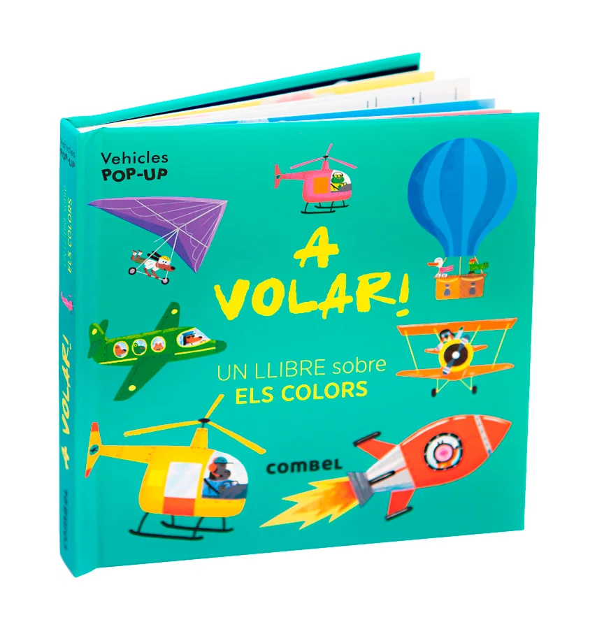 Una nova col·lecció de llibres pop-up de petit format que ensenya els conceptes bàsics a través dels vehicles. Aquest títol els porta a volar pel ...