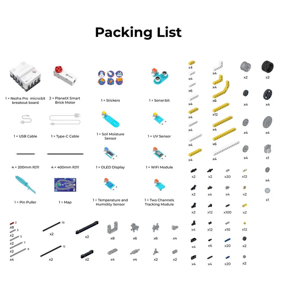 ELECFREAKS micro:bit Nezha PRO Space Science Kit