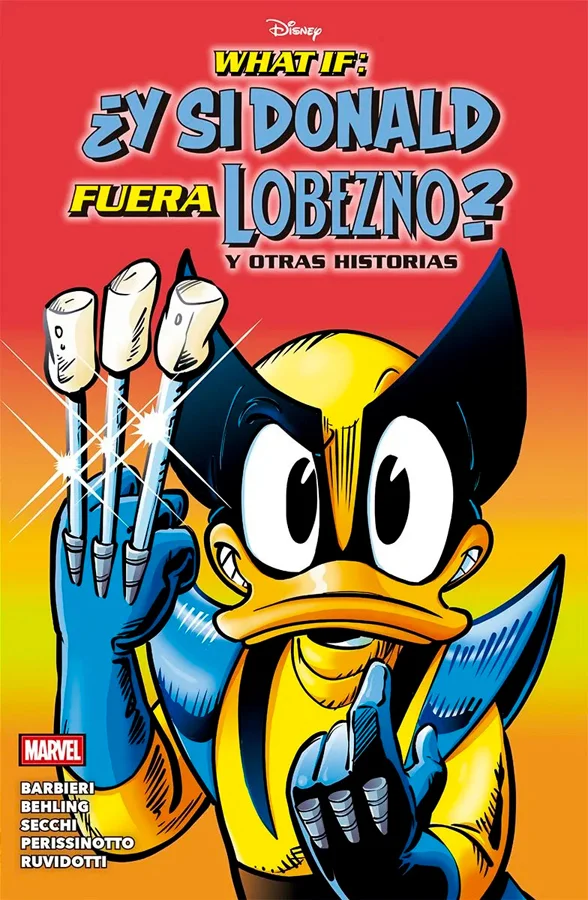 ¡El tratamiento What If llega a Disney! Celebramos el 90º aniversario de Donald y el 50º aniversario de Lobezno uniendo a ambos personajes. A cont...