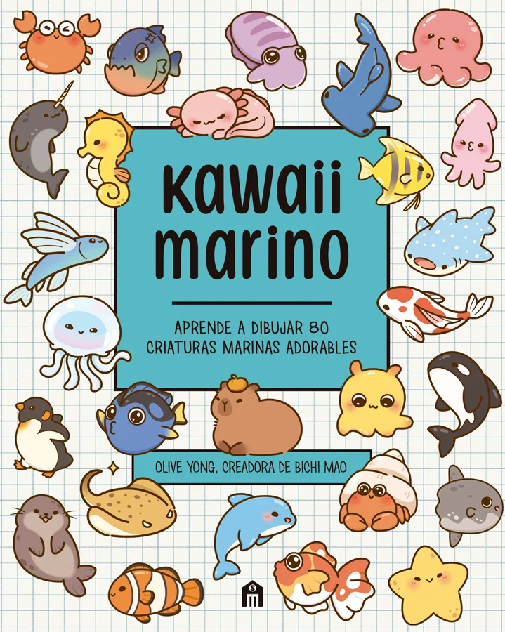 <p><strong>Aprende a dibujar todo tipo de criaturas marinas&nbsp;a través de 80 tutoriales paso a paso.</strong></p><p>Tanto si te encantan las nutrias...