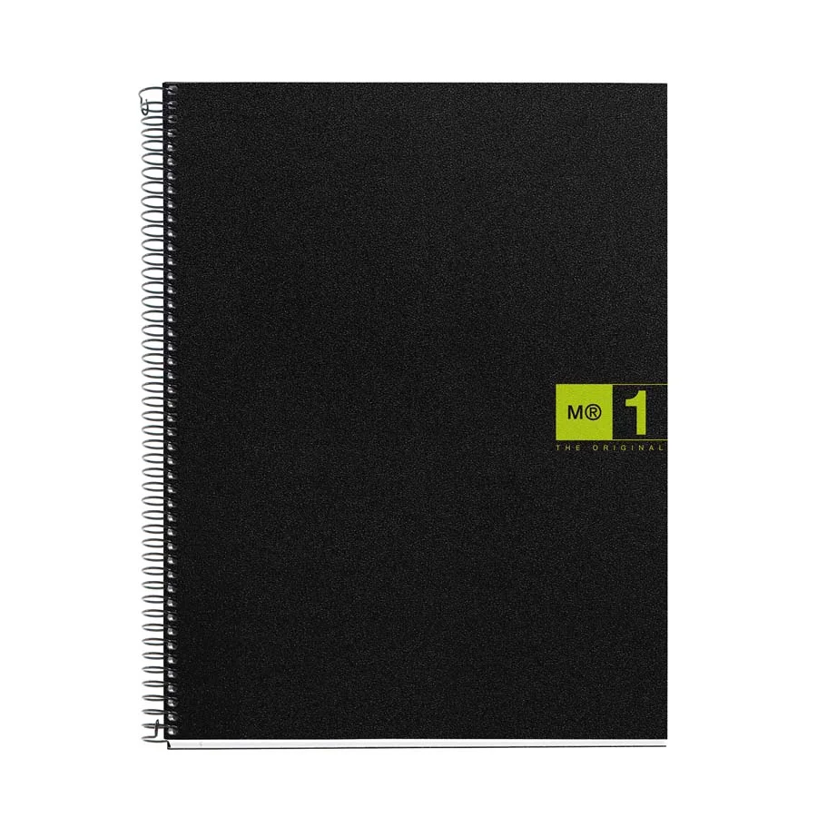 <p>Llibreta amb espiral de la firma <b>Miquelrius</b> de mida DIN A4 (210 x 297 mm). Disposa de 80 fulls de 70 g/m² i quadrícula de 5 x 5 mm. A mé...