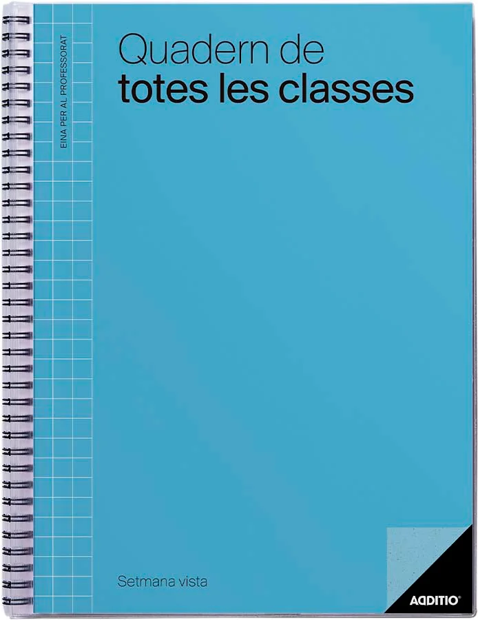 Quadern Notes les Classes Additio català Quadern Notes les Classes Additio català