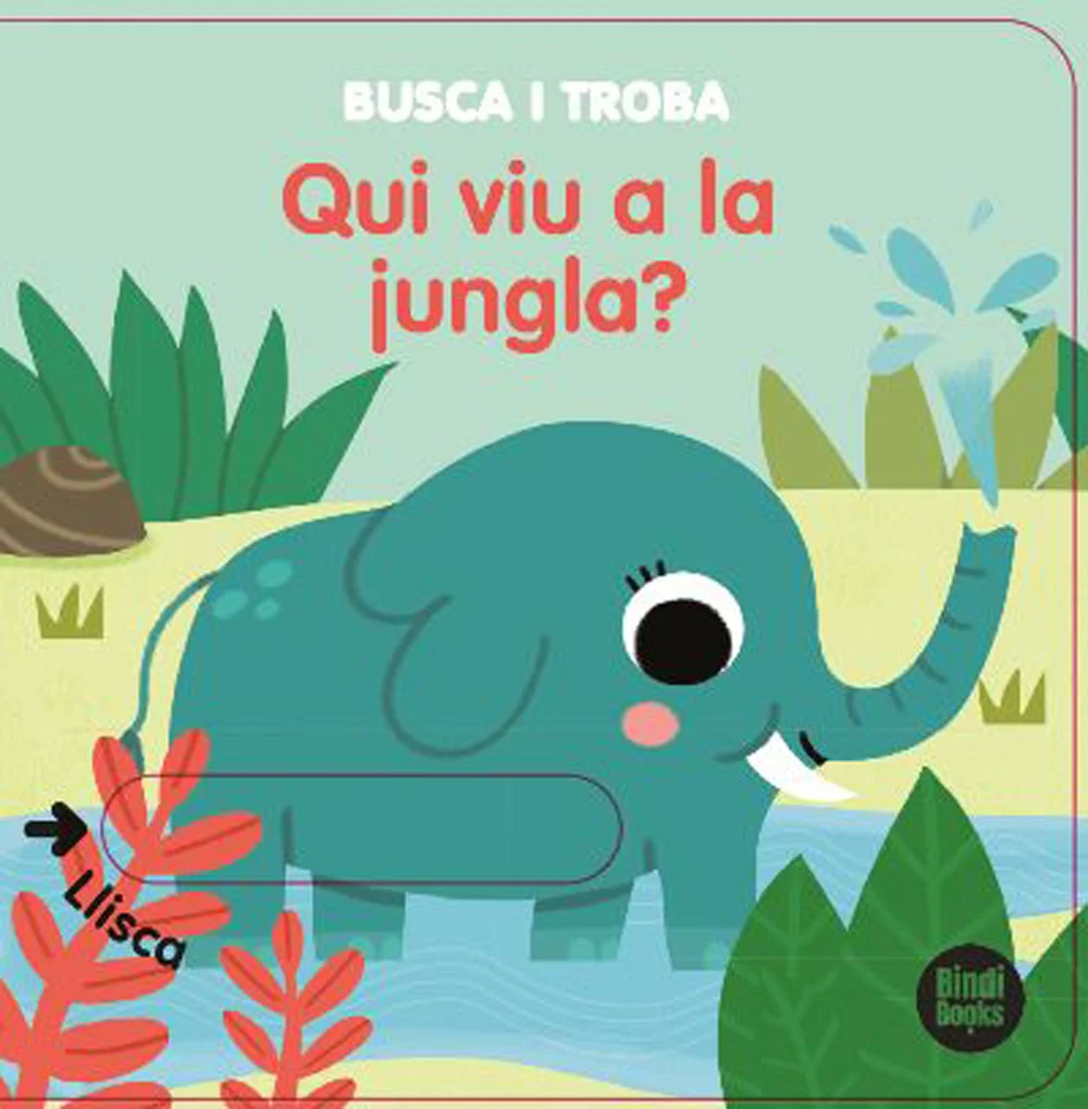 Un llibre que estimularà les seves habilitats manuals<br>Llisca i estira de les solapes per descobrir els animals sorprenents que viuen a la jungl...