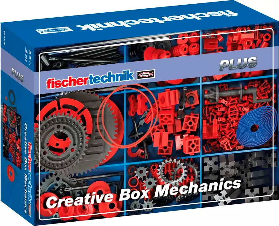 <p><strong>Fischertechnik Plus Creative Box Mechanics</strong></p><p>El Creative Box Mechanics és un conjunt ampli de components mecànics dissenya...
