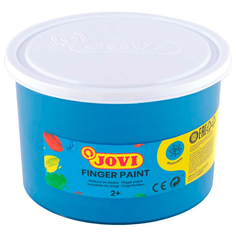 Pintura de dits Jovi 500ml blau