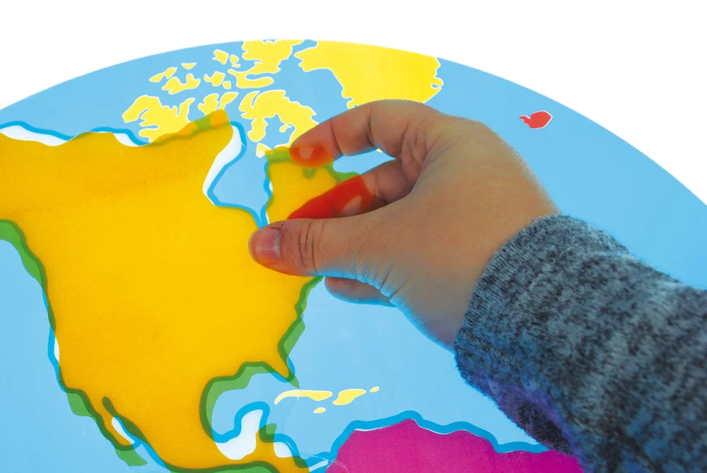 Joc didàctic Descobreix els continents del món Henbea Joc didàctic Descobreix els continents del món Henbea