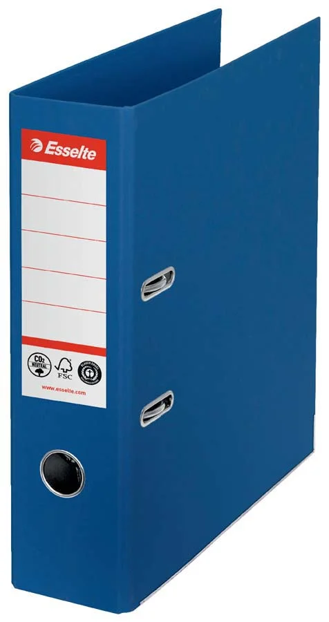 Arxivador palanca Esselte llom ample CO2 blau
