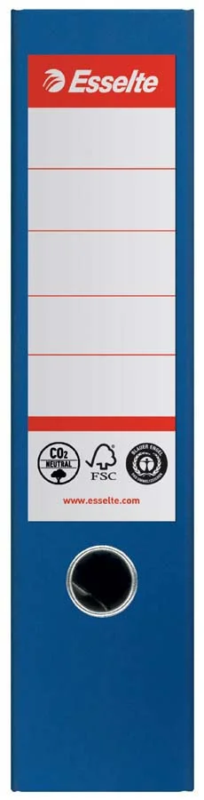 Arxivador palanca Esselte llom ample CO2 blau