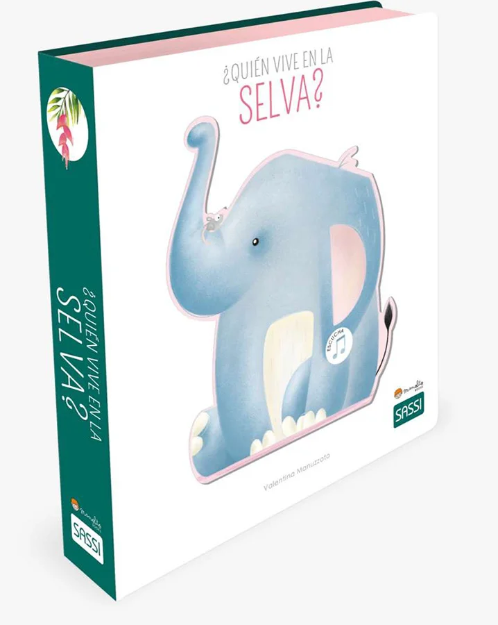 ¡Presiona y escucha los sonidos de los animales de la selva!