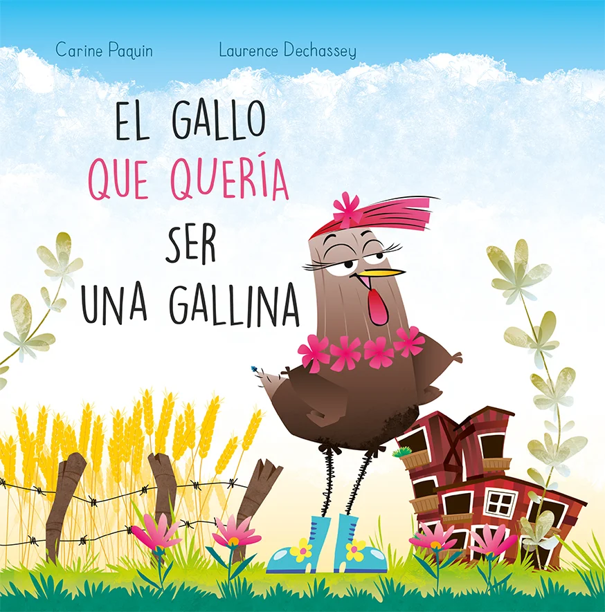 En la granja corral de arriba es día de eclosión. ¡Las gallinas negras, las rojas y las blancas están todas reunidas para asistir al acontecimient...