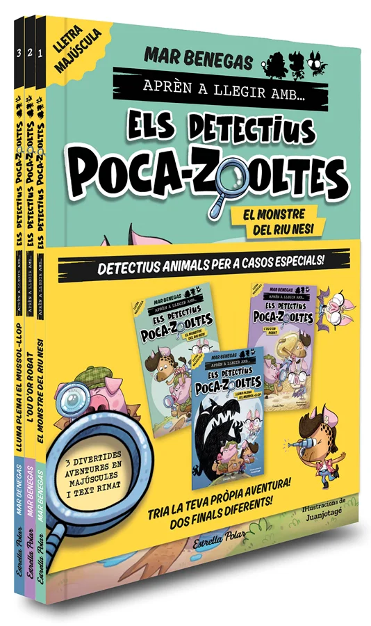 <b>Mar Benegas, presenta el pack amb els tres primers llibres per APRENDRE A LLEGIR.</b><BR><BR>Els tres primers llibres de la col·lecció Aprèn a ...