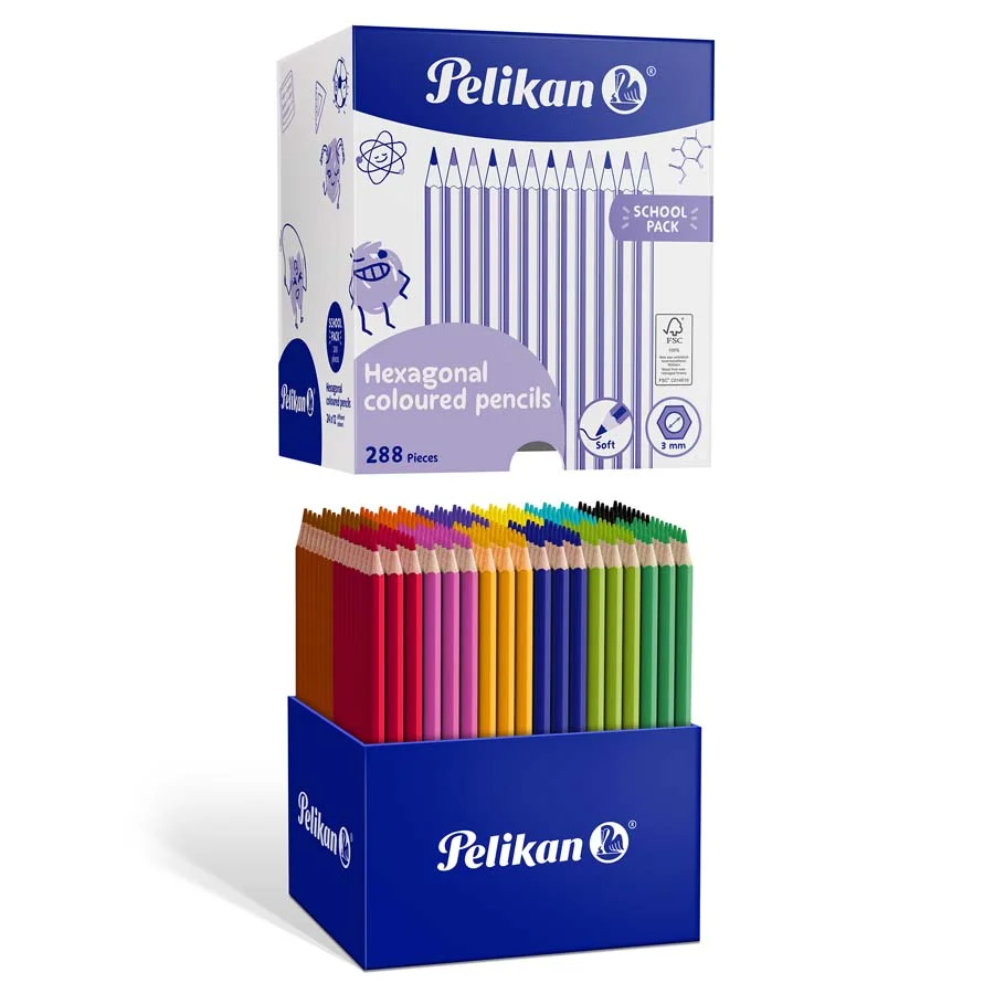 Pakc escolar Llapis de colors Pelikan 288u