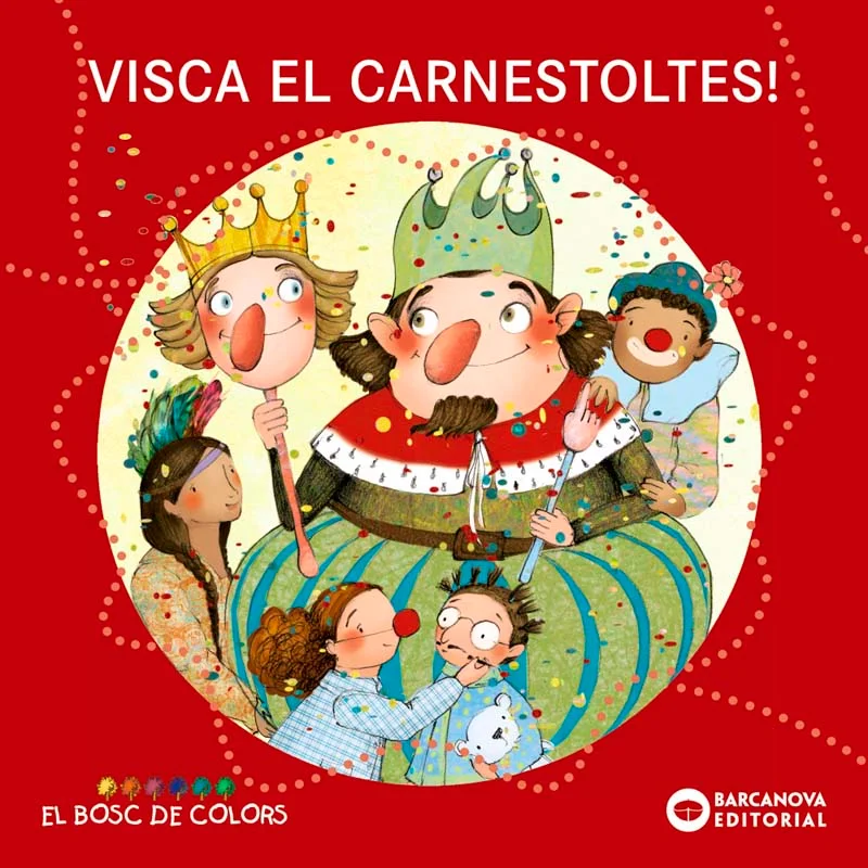 El Carnestoltes arriba a l'escola i anima a tothom a disfressar-se: amb el pijama, amb bigotis, amb cuetes... I no pot faltar l'entrepà de botifar...