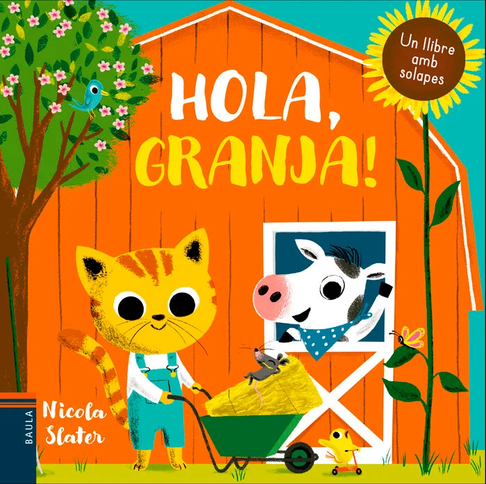És hora de jugar a la granja!. Però on són els amics d'en Jan?. Aixeca les solapes i troba'ls!.